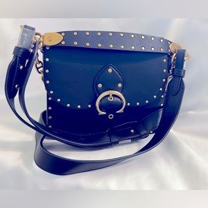 New coach crossbody black color